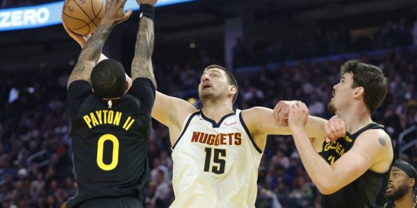 约基奇空砍35+20+12 勇士3人得分20+击败掘金