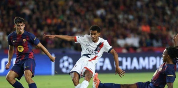 补时的90分钟，巴萨1-2被巴黎绝杀！5万球迷哑言无声